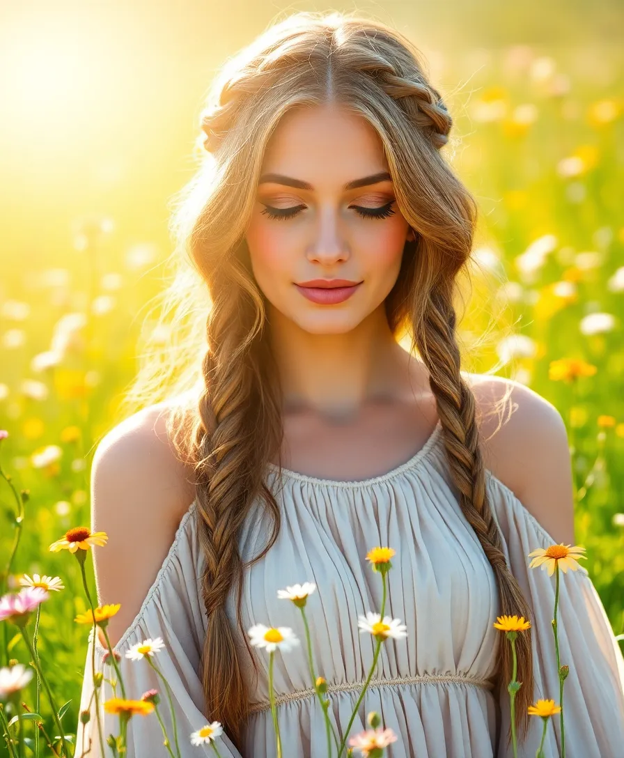 21 Chic Side Bangs Hairstyles You Need to Try This Season (You Won't Believe #8!) - 11. Soft Braided Crown with Side Bangs