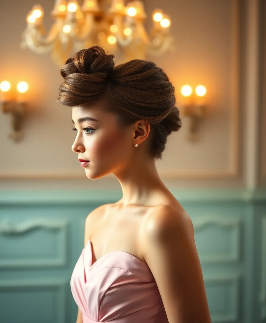 22 Enchanting Princess Hairstyles for Kids That Will Make Her Feel Like Royalty! - 19. Classic French Twist