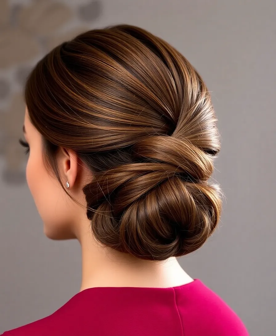 22 Princess Hairstyles That'll Make You Feel Like Royalty (You'll Want to Try #7!) - 6. Elegant Chignon with a Twist