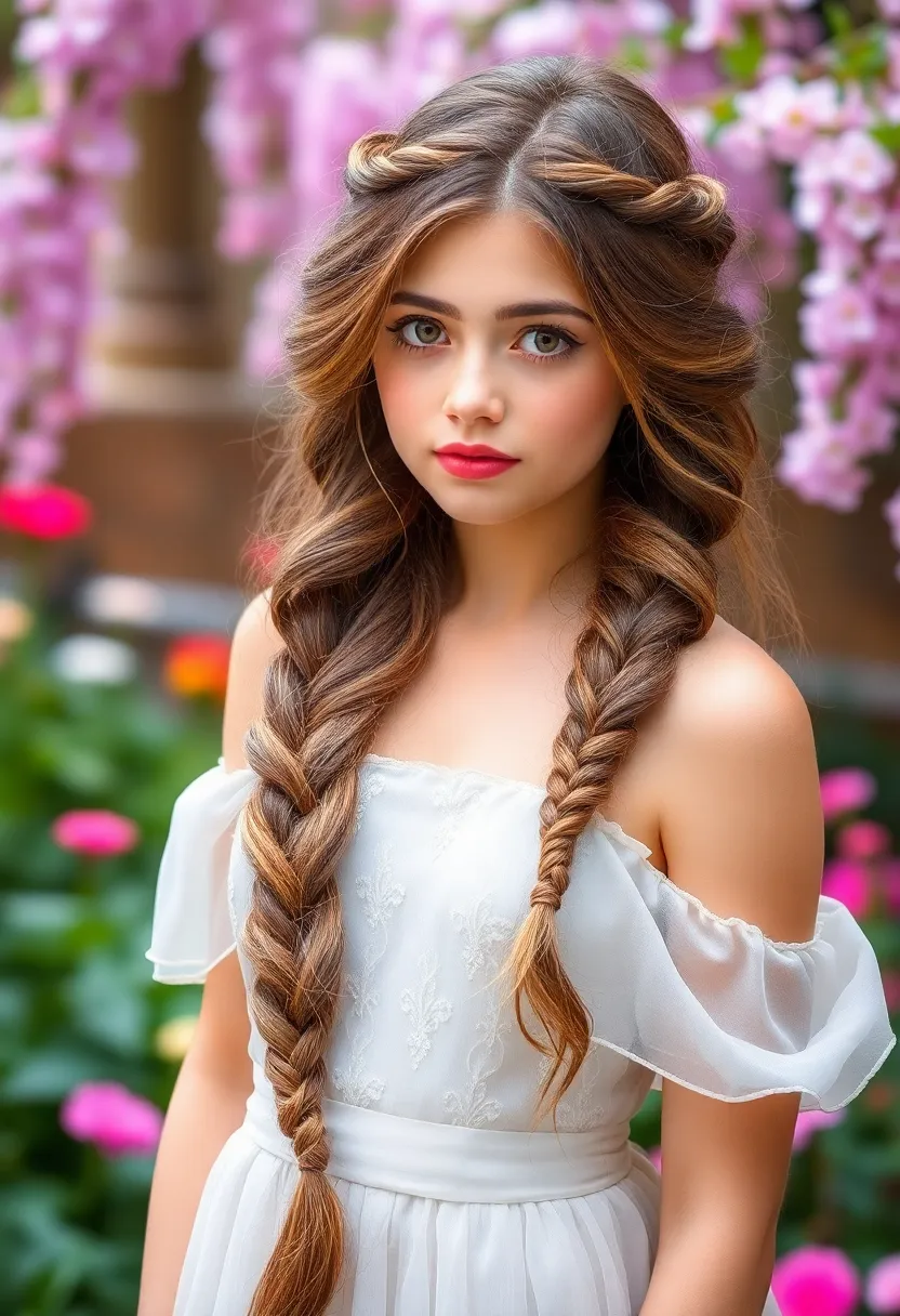 20 Stunning Prom Hairstyles That'll Make You the Belle of the Ball! (#7 Is a Showstopper!) - 18. Waterfall Braid