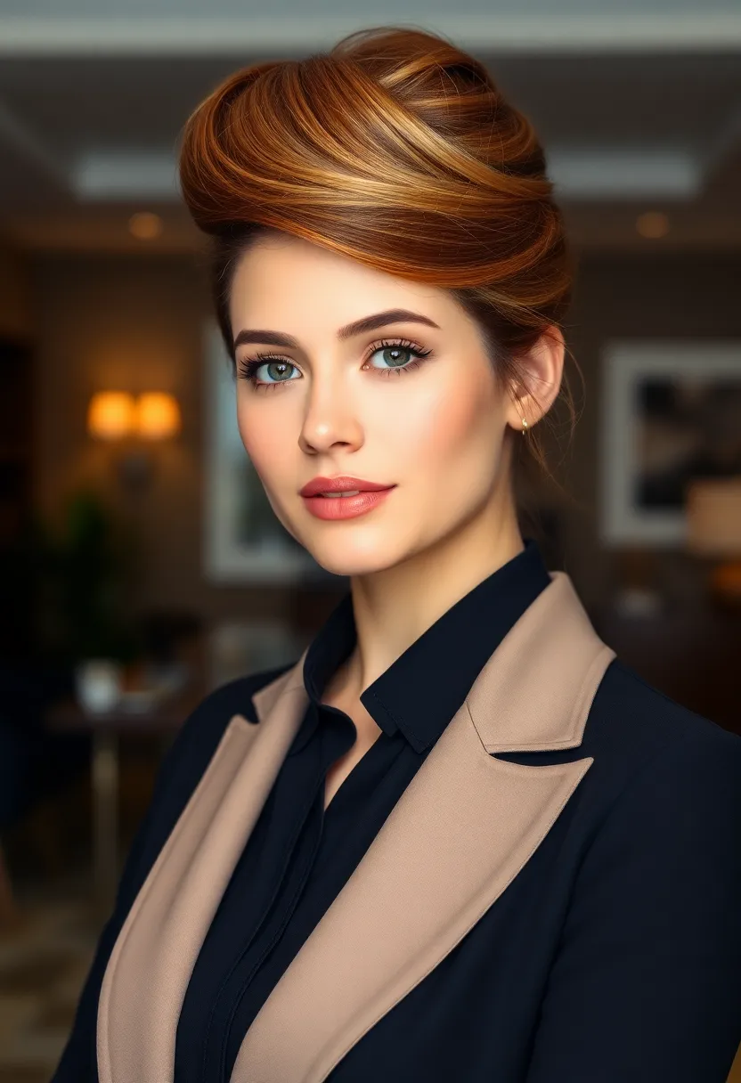 15 Quick Hairstyles for Work That'll Get You Out the Door in Minutes! - 15. Quick Twisted Updo