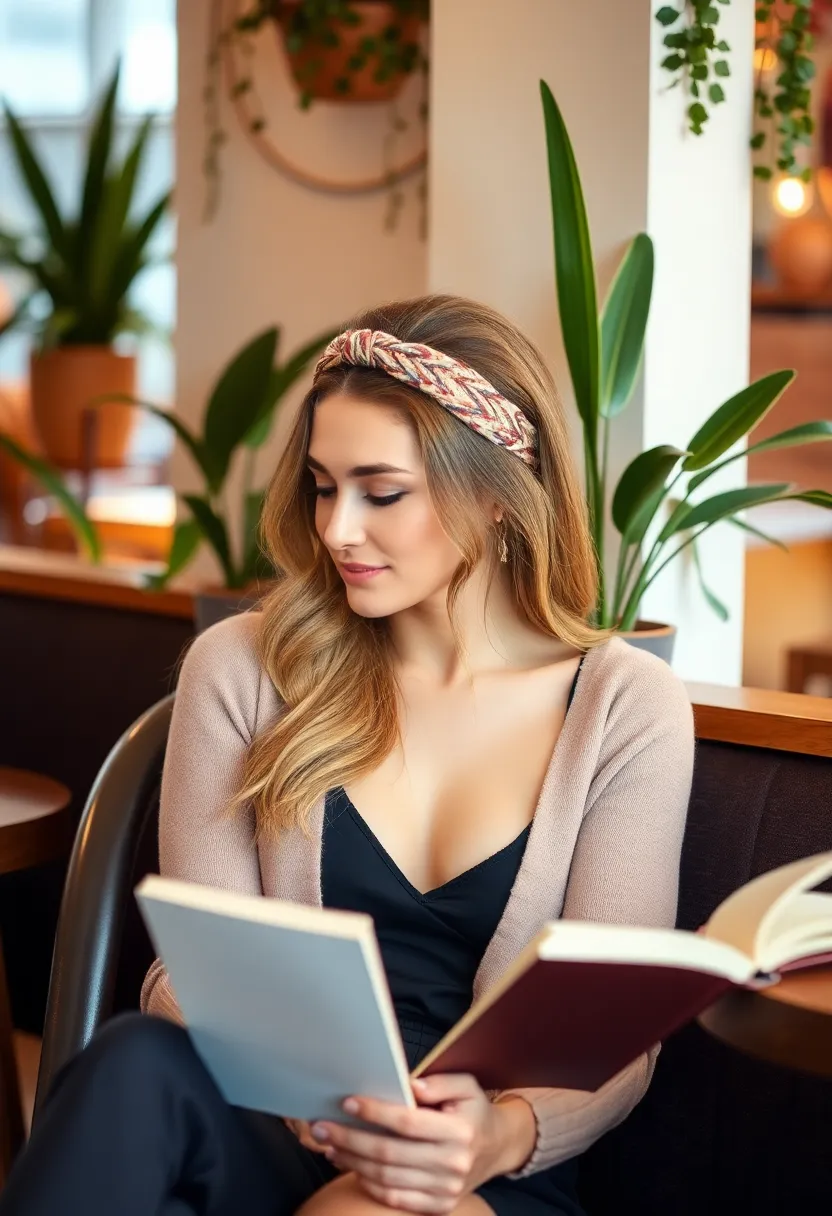 10 Quick Hairstyles You Can Master in Under 5 Minutes (Your Friends Will Be Jealous!) - 10. Simple Headband Tuck