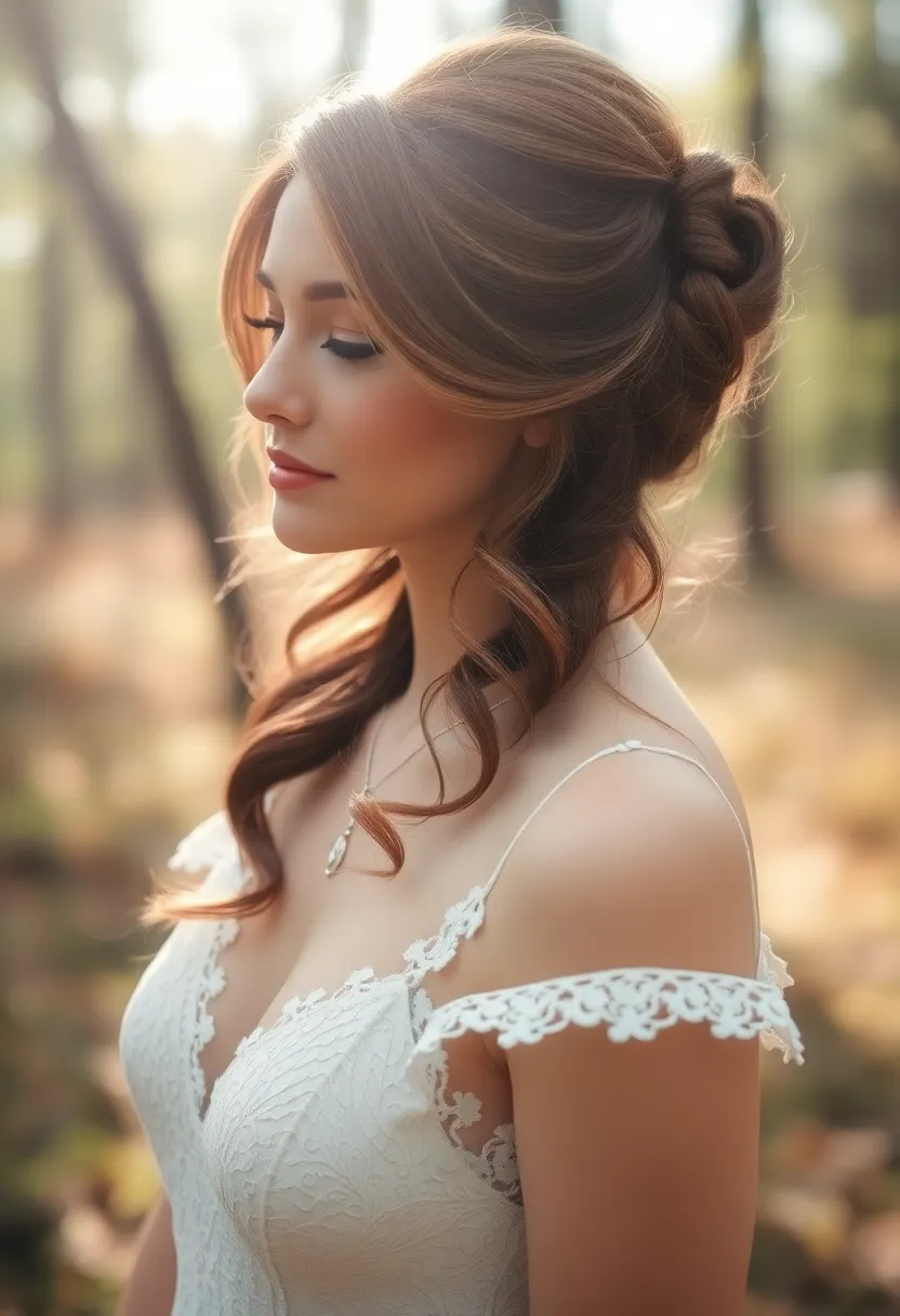 21 Stunning Pin Up Hairstyles You Can Master at Home (Don't Miss #13!) - 19. The Romantic Twisted Half-Up
