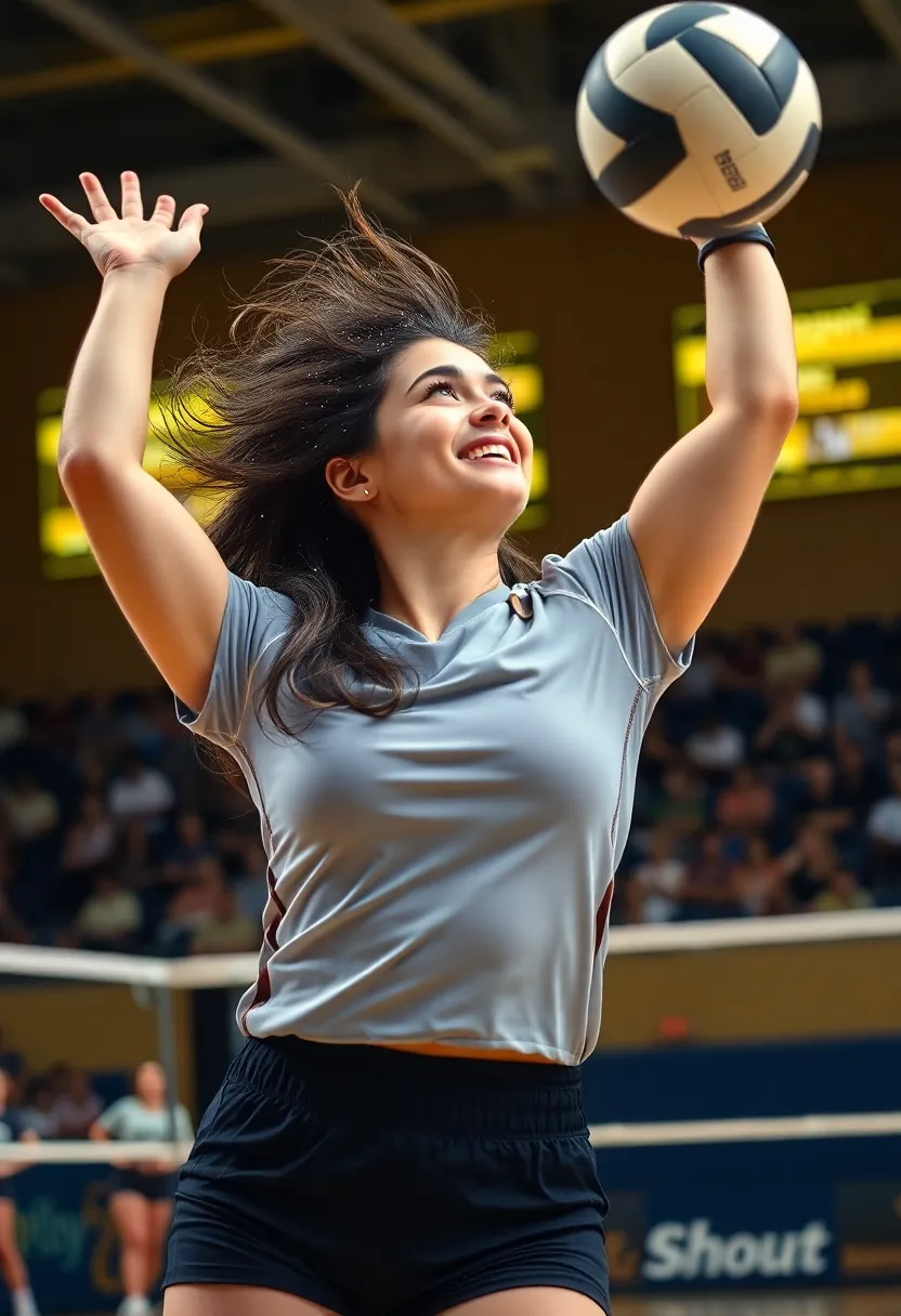 15 Quick Volleyball Hairstyles for an Instant Court-Ready Look (You Won't Believe #6!) - 15. Glitter Hair Gel