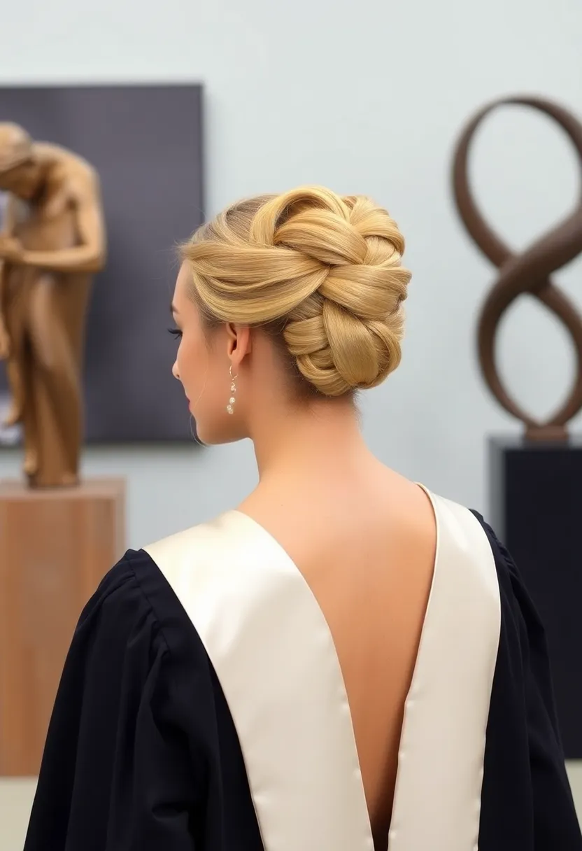 20 Trendy Graduation Hairstyles You Need to Try (Especially #5!) - 16. Gilded Twist