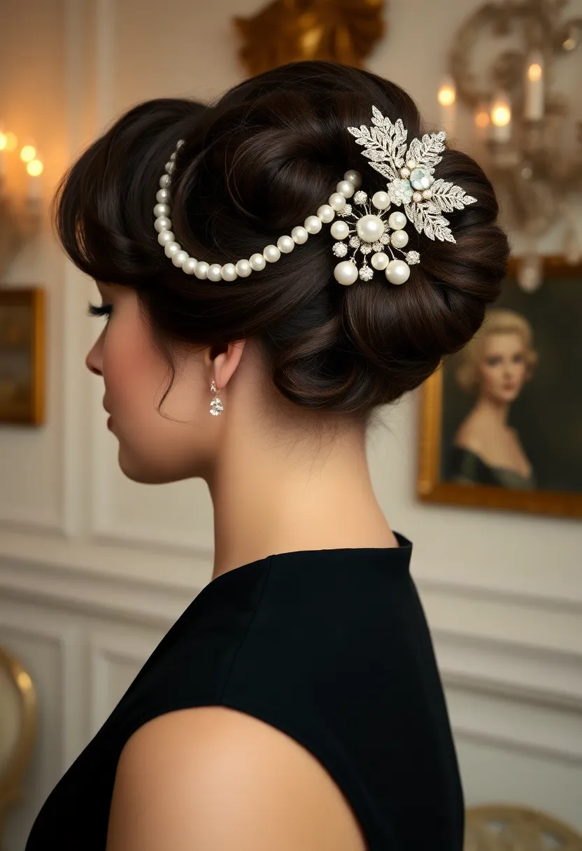 20 Trendy Graduation Hairstyles You Need to Try (Especially #5!) - 9. Vintage Inspired Updo